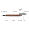 Faber-Castell Ambition Walnut Wood Propelling Pencil