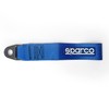 SPARCO 01638AZ Performance Towing-Hook-Ribbon - Blue - max. 2000kg -