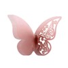 GSHLLO 50 Pcs Paper Butterfly Table Place Name Cards 3D