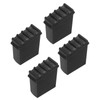 PATIKIL Step Ladder Foot Mat, 4 Pack Herringbone Ladder Feet