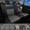 CAR PASS Leather Seat Covers Full Set Universal Water Resistant