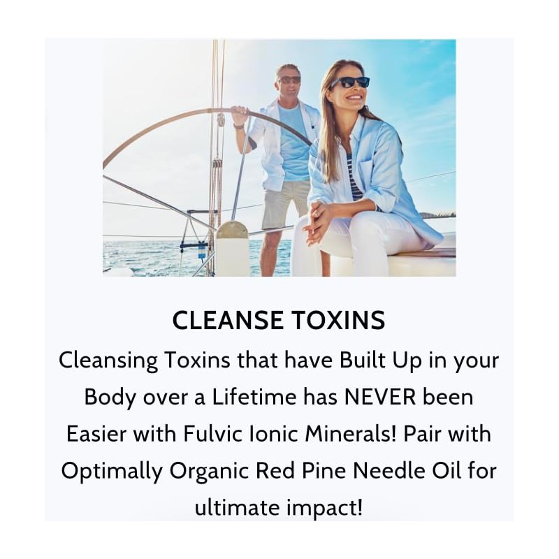 Optimally Organic Water Extracted Fulvic Ionic Minerals X200 - Patented