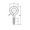 Antenna Stamp Stainless Steel Heaton #6 AS-3-6 1 Box (200