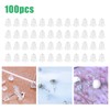 Earring Hooks Set, 100 Pieces 925 Silver Earring Hooks, 100