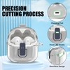 [Secure Lock] Clear Case for JBL Tune Flex Case Cover