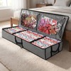 Wrapping Paper Storage Bag, Waterproof Dustproof Gift Wrap Organiser with