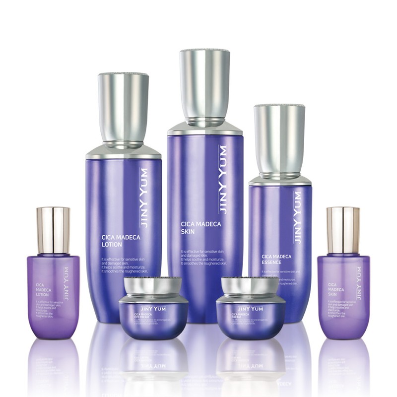 Genieum Cicamadeca Soothing Moisturizing 3 Types Wrinkle Whitening Improvement Functional