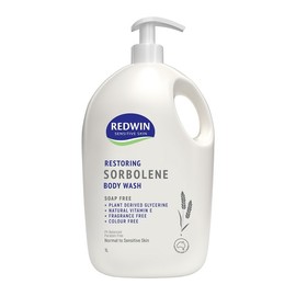 Redwin Restoring Sorbolene Body Wash 1 Litre