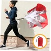 Kisangel Agility Training Parachute Football Running Parachute Oxford Fabric Strength