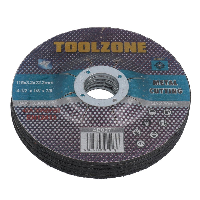 Metal Cutting Grinding 115mm / 4-1/2in. Angle Grinder Discs for