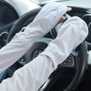 Summer UV Protection Hand and Arm Cooling Sleeves for Driving and Golf Arm Sleeve Gray 3ea