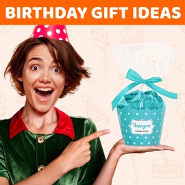 HAPPYPOP 44th Birthday Gifts for Her - Socks for 44 Year Old Women Friends Men, Female Men Birthday Gift Ideas in Their 40s