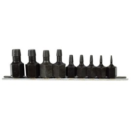 3/8" 1/2" Drive Screw Stud Spiral Extractor Remover Removal Set 2-14mm 9pc