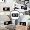 Ankilo Digitaler Wecker, Schlafzimmer Wecker, Große LED-Anzeige Nachttisch Wecker, Plug-in