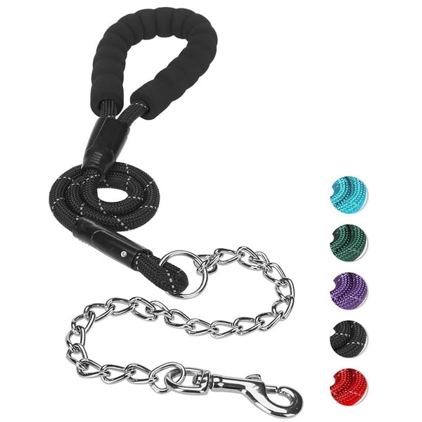 MIHACHI Anti Chew Dog Lead - Heavy Duty Rope Dog