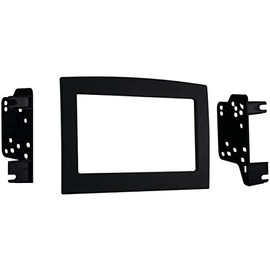METRA 95-6528B 2006-2010 Ram Truck Double-DIN Installation Kit, Matte Black