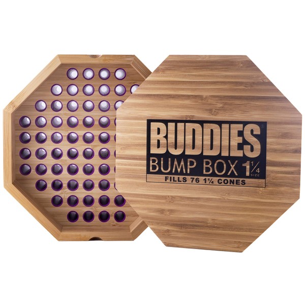 Buddies Bump Box Filler for 1 1/4 Size Cones - Fills 76 Cones Simultaneously