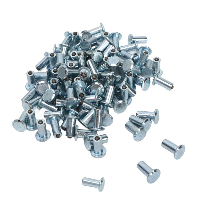 100PCS Non Slip Tire Studs Replacement Universal Wheel Metal Studs