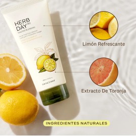 Limpiador Facial Limón Y Toronja Herb Day 170 Ml