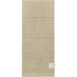 Hayashi FO438028 Face Towel, Approx. 13.4 x 31.5 inches (34 x 80 cm), Tech Color, Beige