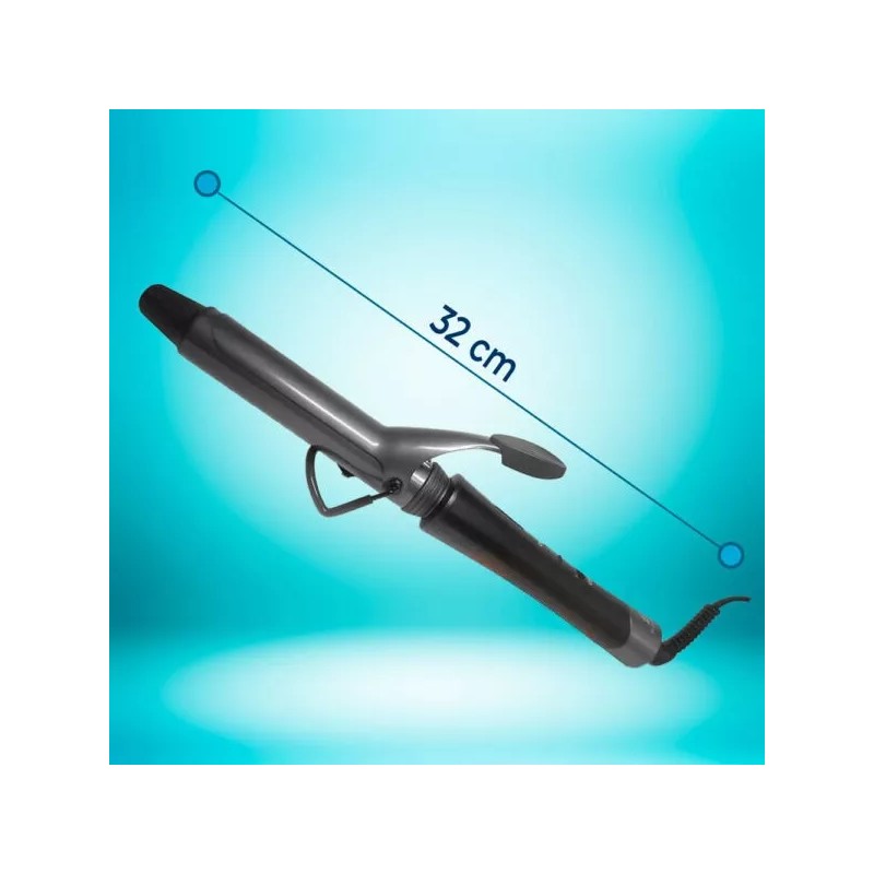 EGTMA Rizador De Cabello De Titanio Para Rizos Duraderos Brillante