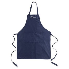 Stellar James Martin Apron, 88cm, Blue, Cotton Polyester Mix, Machine Washable