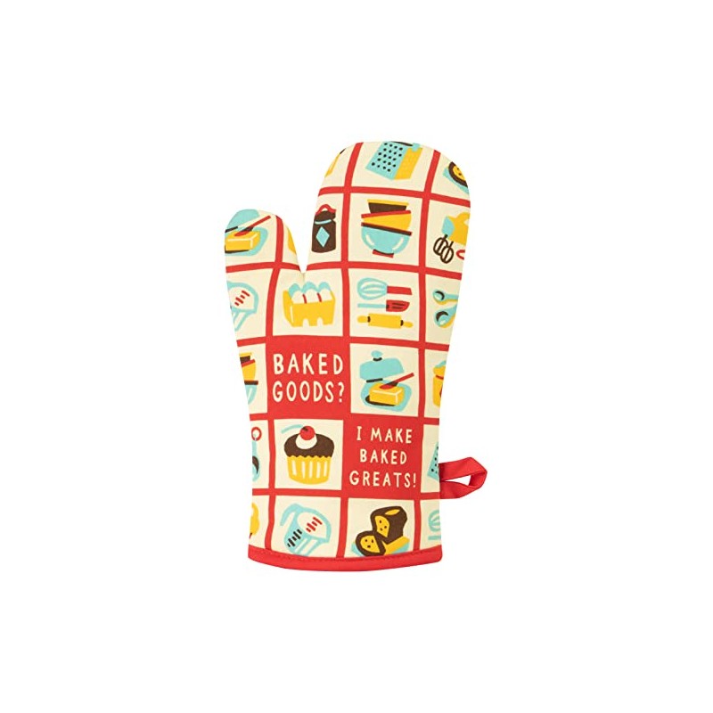 Blue Q Funny Oven Mitt ~ Baked Goods? I Make