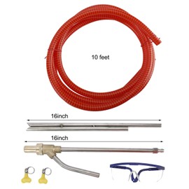 Yaegoo Pressure Washer Sandblasting Kit, Wet Sandblaster Attachment, with Replacement Nozzle Tips, 5000 PSI, 1/4 Inch Quick Disconnect