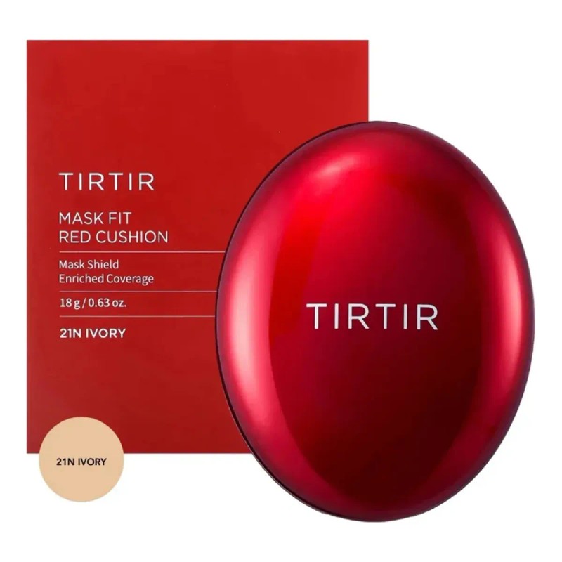 Tirtir Maskfit Red Cushion -maquillaje Coreano Tono 21n Mini