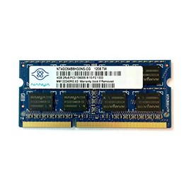 NANYA NT4GC64B8HG0NS-CG 4GB Notebook SODIMM DDR3 PC10600(1333) UNBUF 1.5v 2RX8 204P 512MX64 256mX8 C