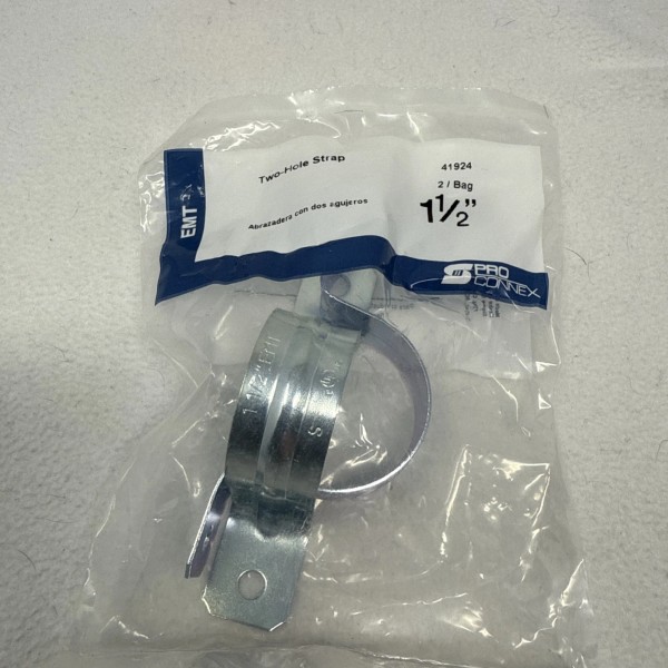SIGMA ELECTRIC 1.5" Two Hole Conduit Strap EMT Electrical 1