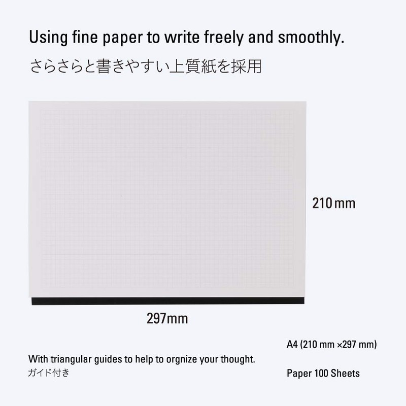 Nitoms seat pad STALOGY A4 for horizontal planning and presentation