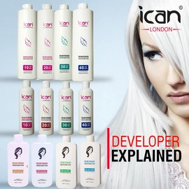 ICAN LONDON ICAN LONDON PROFESSIONAL CREAM PEROXIDE 40 VOLUME 12% 1000 ML (1 LITRE)