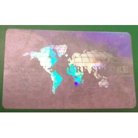 SDM-Security 5006 ID Overlay Hologram Tamper Proof Security Protection Pass Badge Credit Card - 50