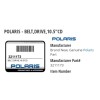 Polaris 10.5CD Polaris Drive Belt Snow / Dirt 3211173 10.5"