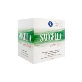 Saugella Cotton Touch Night 12 Extra-Thin Sanitary Napkins with Wings