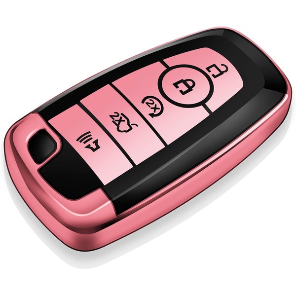 Tukellen for Ford Key Fob Cover Soft TPU Full Protection