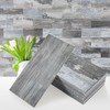 Vamos Tile 100-Piece Peel and Stick Backsplash Seamless Tile,3''x6'' Distressed