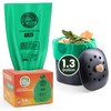 Compost Bags 1.3 Gallon,100 Count,Compostable Small Trash Bags for Kitchen