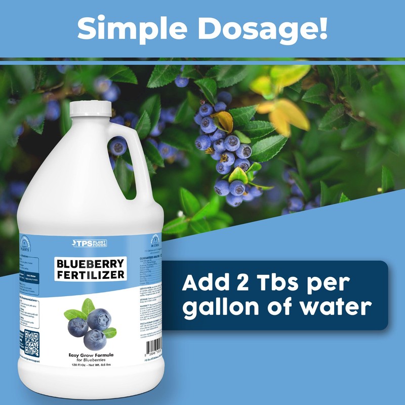 Blueberry Fertilizer for Acid Loving Fruit and Berry Gardens, Liquid