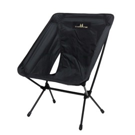 Ogawa 1911 Outdoor Camping Chair, Glam Chair, Black