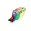 C Comcrosfly Rainbow Kite Tube Tail Outdoor Windsock with Connector,