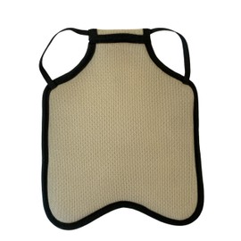 Hen Saver Cool Mesh Hen Apron/Saddle, Single Strap w/o Shoulder Protector - Ultra-Light & Breathable Chicken Saddle, Protects Against Rooster Injuries & Feather Loss (Extra-Large, Sand)