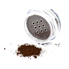 Pure Ziva Chocolate Mocha Brown Chestnut Cocoa Single Loose Powder Eyeshadow; Vegan, Talc & Paraben Free