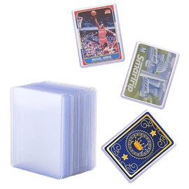 Fenzer 3x4 Standard Topload Card Holders - 50 Pack | Toploader Hard Plastic Card Sleeves for Baseball, Football, Basketball, MTG Cards | Clear Card Protector Sleeves