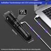 JAY-PARK JAY-PARK Taschenlampe LED Aufladbar 500000 Lumen, LED Taschenlampen Extrem