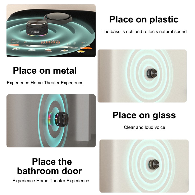 duraMOBI Bone Conduction Speaker Mini Wireless BT 5.0 Speaker True