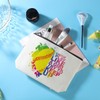 4 Pcs Funny Makeup Bag Softball Party Favors Cosmetic Bag
