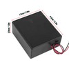 hrsyyl 2pcs D Size Battery Holder 2 Slot D Cell