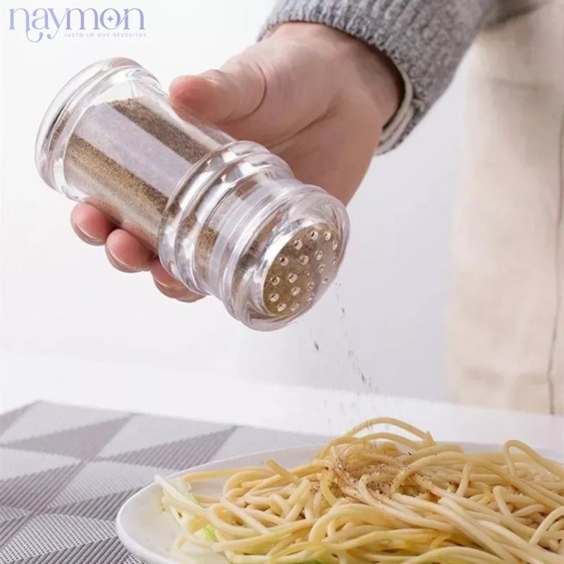 Naymon Salero Pimentero Especias Sal Condimentos Palillero Cocina